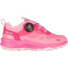 Pink Walking Shoes Children's Shoes Trollkids Kid's Trollfjord Hiker Low XT - Pink