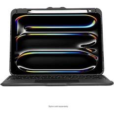 Fodral för surfplatta Surfplattafodral Targus iPad Pro 11 M4 VersaVu Tangentbordfodral svart