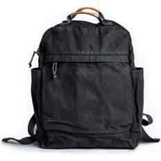 Gootium Gootium Canvas Backpack Women Men Vintage Style Outdoor Travel Bag - Black