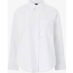 Gina Tricot Skjorter Gina Tricot Skjorte Poplin Shirt - Hvid