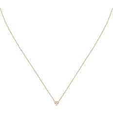 Barn - Gula Halsband Live Diamond Kette 375er - Gelbgold