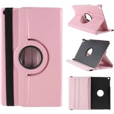 Samsung Samsung Galaxy Tab A 10.1 (2019) Litchi-Nahkakotelo Pinkki