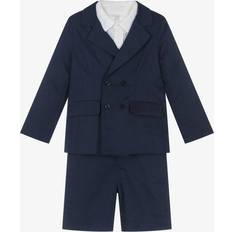 Suits Children's Clothing on sale Patachou Boys Linen & Cotton Suit - Navy Blue
