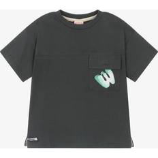 Knit T-Shirt - Svart