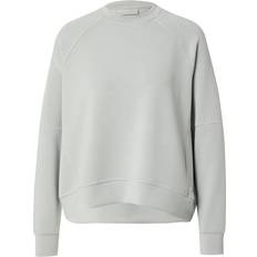 Beige - Fitness & Gym Jumpers Athlecia Women's Jacey Crew Neck - Sand/Grey