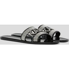 Karl Lagerfeld Dame Badesandaler Karl Lagerfeld Pantoletter - Sort/Sølv
