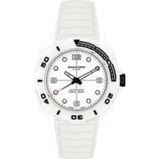 Bamford D-300 Gloss White Ceramic Watch