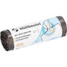 Müllsack 30l 6mic Grau 50 St./Pack
