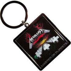 Metallica Master Of Puppets Keyring Keychain - Black