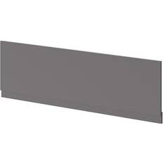 Oslo Gloss Grey MDF 1700mm Front Bath Panel
