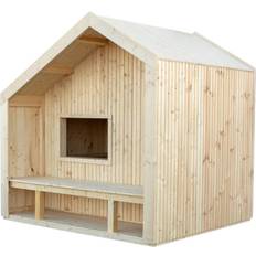 Plus Legehuse Plus Cozy Legehus Med Bænk 184 x 208 cm