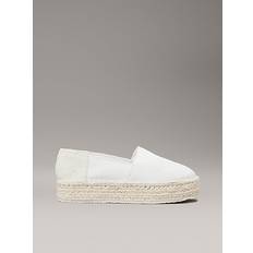 Calvin Klein White Low Shoes Calvin Klein Platform Espadrilles