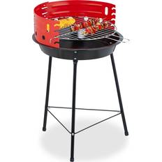 BBQs Relaxdays Holzkohlegrill Ø 37 cm Dreibein