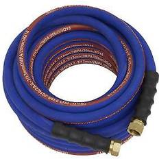 Power Tools Sealey Extra Heavy Duty Rubber Air Compressor Hose 15m x ø13mm 1/2"bsp