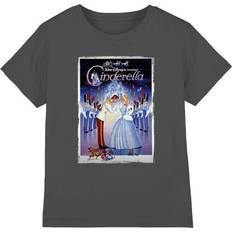 Cinderella Childrens Poster T-Shirt - Charcoal