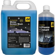 Antifreeze & Car Engine Coolants AA And 1 Litre 5L Winter Screenwash Antifreeze & Car Engine Coolant 1L