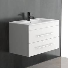 Alpenberger Bad Waschbecken mit Unterschrank 70 cm