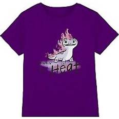 Frozen Childrens Bringin' The Heat Bruni The Fire Spirit T-Shirt - Purple