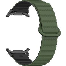 Magnetic Silicone Band Replacement Strap for Samsung Galaxy Watch 7 Ultra 47mm