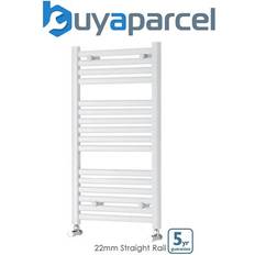 Heated Towel Rails Kartell Straight 300 x 1000 Heated Towel Rail Warmer Radiator 22mm White