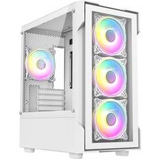 Computer Cases CiT Tornado White MicroATX PC Gaming Case