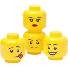 LEGO Förvaringslådor Barnrum LEGO Play Förvaringsbox 4-pack Gul