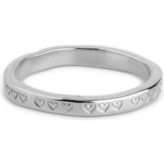 ENAMEL Copenhagen Sølv Ringe ENAMEL Copenhagen Heart Ring - Silver