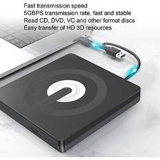 Torribaly External DVD Drive USB 3.0 Type C Interface