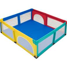 Costway Colourful Large Baby Playpen 50 Ocean Balls 102 x 26 x 21 cm