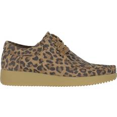 Nature sko leopard Nature Anna Suede Print Sko - Leopard