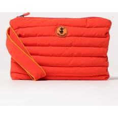 Red Briefcases Save The Duck Quilted Clutch Bag - Red