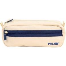 Beige School Bags MiLAN Beige 1918 Rectangular School Case - Beige