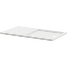 Wholesale Domestic Pearlstone Slip Resistant 1400mm x 800mm x 40mm Walk In Shower Tray