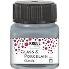 Glasfärger Kreul 16246 Glas Och Porslin Klassisk Metallic Silver 20 ml