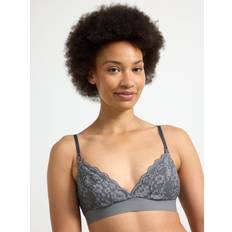Grey Maternity & Nursing Wear Lindex MOM Nursing Bra In Lace