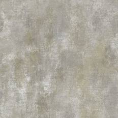 Grandeco Distressed Metallic Plaster Effect Grey Plain Wallpaper 1005 x 53 x 0.1cm