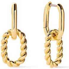 Ana Luisa Gold Drop Earrings - Ash Double Mini - Gold