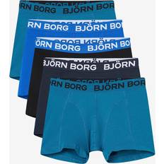 Björn Borg Boxershorts Børnetøj Björn Borg Cotton Stretch Boxers 5-pack - Blå