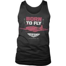 Top Gun Born To Fly Tank - Black