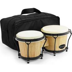 BON7-BG Beginners Oak Bongo Drums