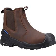 Amblers Mens 982C Dealer Leather Safety Boots - Brown