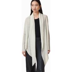 Wool Cardigans AllSaints Harper Cardigan - Chalk White