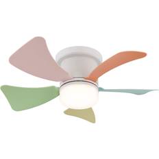Ceiling Fan Hines White Multi LED Remote