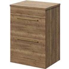 Napoli Tobacco Oak 600mm Floor Standing Vanity Unit