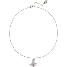 Vivienne Westwood Necklaces Vivienne Westwood Orb Pendant Chain Necklace - Women - Brass/Cubic Zirconia