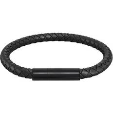 Edblad Herr Armband Edblad Franky Bracelet Leather - Black