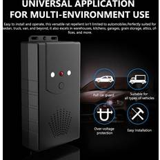 Trädgård & Utemiljö Tomtop Jms Car Under Hood Animal Repeller Rodent Rat Repellent Device with LED Strobe Black