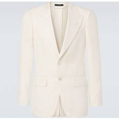 Silk Blazers Tom Ford Shelton Blazer - White