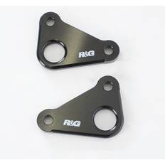 Black Tie Down Hooks - Black Ducati Panigale