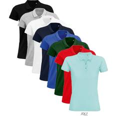 Sol's Planet Dam Polo 170g Med Logotyp - Black/Opal